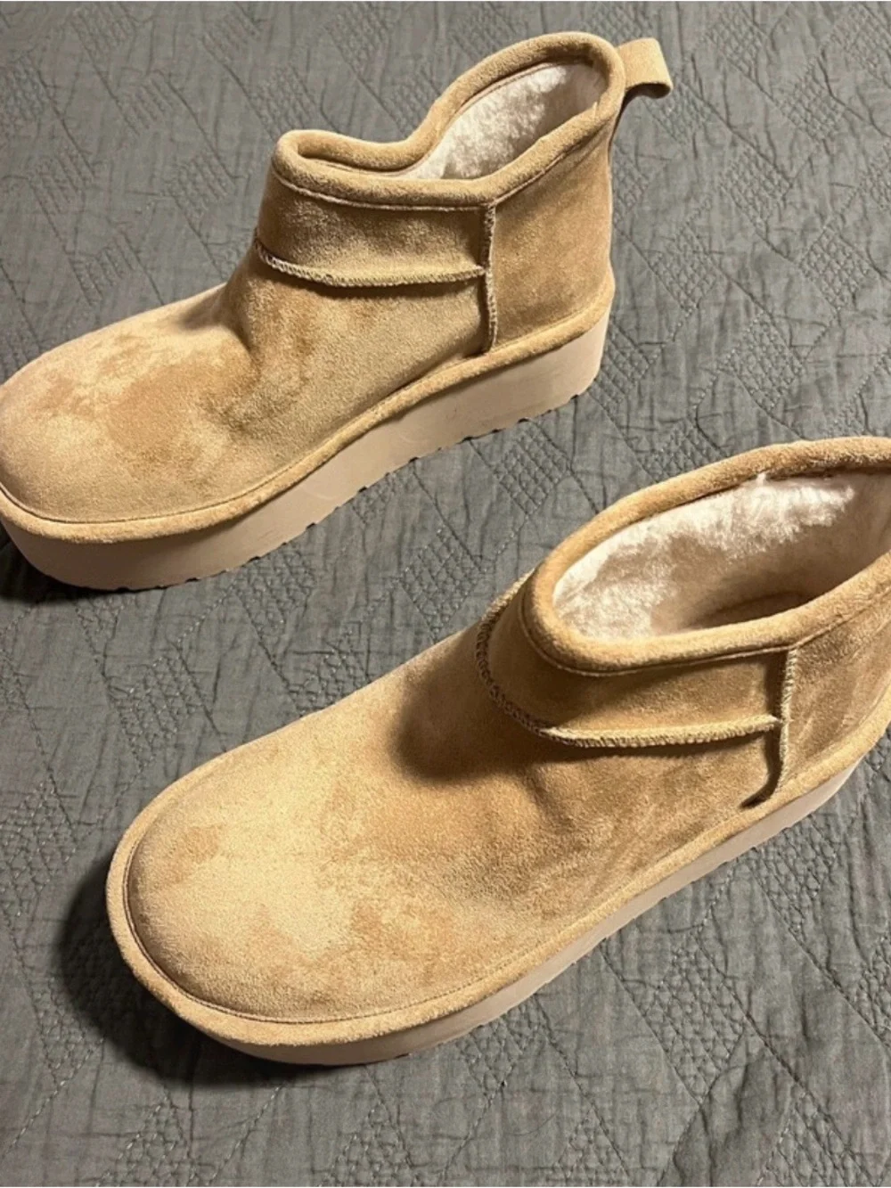 Women Tan Ankle Boots